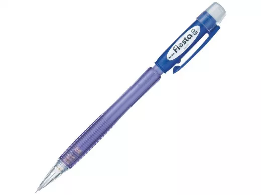 Карандаш механический (Япония) "Fiesta", корпус тонированный синий "BR-101531", ластик, 0,5 мм