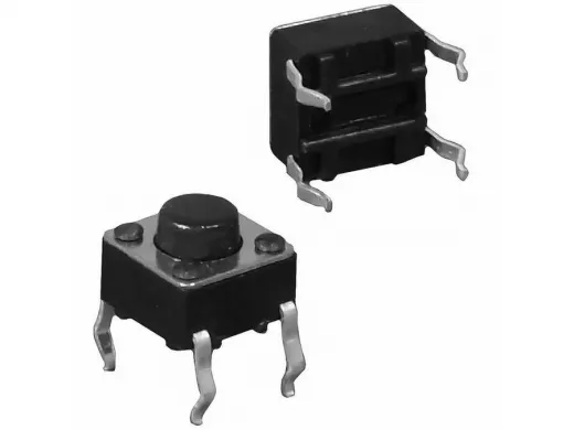 KAN0611-0431B  6x6x4.3 mm Тактовые кнопки