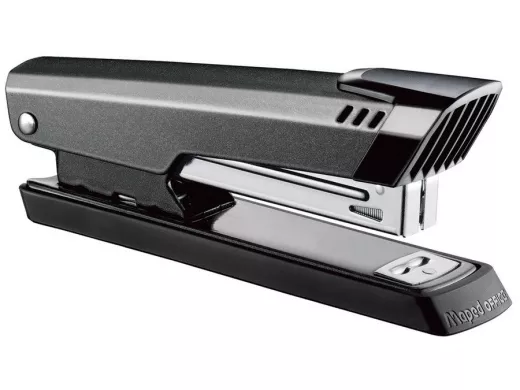 Степлер №24/6, 26/6 металлический "BR-105732" (Франция) "Start", до 25 листов, темно-серый