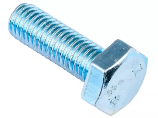 Болт оцинкованный 12х 55 DIN 933 (   1шт) "ABI-KREP 11281" (к.п 8.8) 0,056кг, ключ 19мм, 1шт 55,6гр