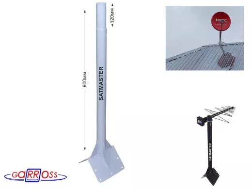 Кронштейн антенный усиленный на конёк крыши 