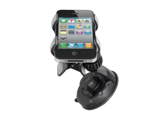 Автодержатель на присоске "ABI-KREP 124710" в блистере  "Двойная прищепка"