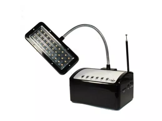 Радиоприемник I'STYLE LM300 + "RPR-13102"светильник, 88-108Мгц, ак.бат.1100мА/ч, бат. 220В, лампа