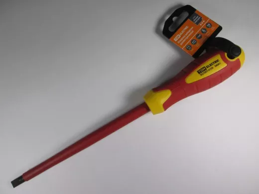 Отвертка шлицевая диэлектрическая тип SL8*175, серия