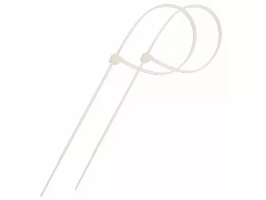 150x3,0мм кабельный хомут (стяжка нейлонoвая) nylon белая (100 шт) Proconnect 57-0150