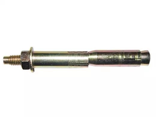 Анкерный болт двухраспорный с гайкой 10х100 ( 50шт) "ABI-KREP 16997" 2,08кг резьба М6, вес 1шт 41,5г