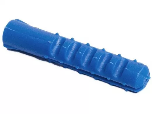 Дюбель 6х40 с шипами полипропилен, синий