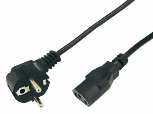 Кабель питания 3м с заземлением для компьютера Евро  0.75мм  (PE) R11-1122