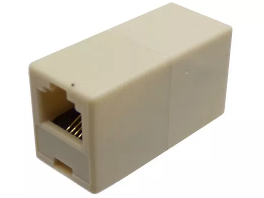 Соединитель кабеля мама-мама 6P6C