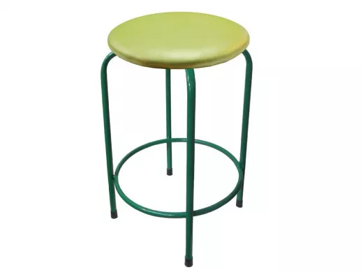 Табурет с подставкой для ног и полкой 