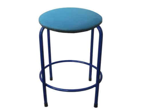 Табурет с подставкой для ног и полкой 