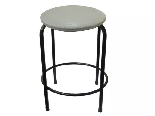 Табурет с подставкой для ног и полкой 