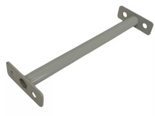 Кронштейн для многоуровневых полок, диаметр 12мм длина 165мм, серый, 1 шт 