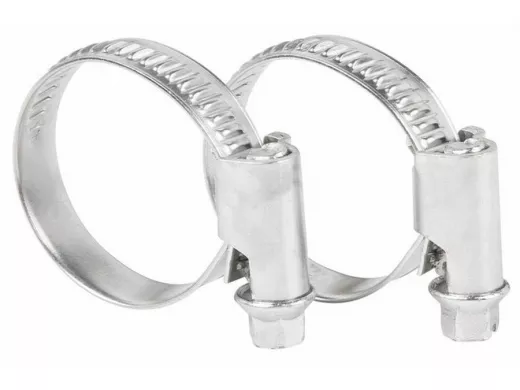 Хомут червячный цинк  16-27 мм "ABI-27454"