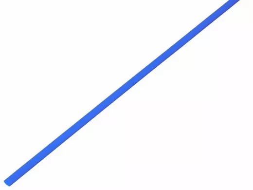 2.5 / 1.25 мм 1м термоусадка синяя  REXANT