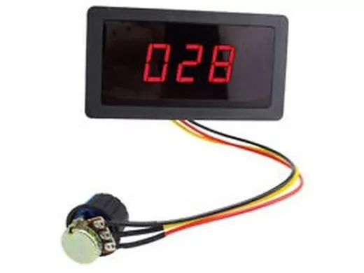 Регулятор скорости мотора (ШИМ) DC 6-30В 150 Вт , дисплей