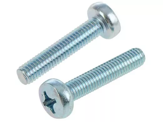 Винт оцинк. с полукруглой головой 6х 50 DIN 7985    87шт "ABI-KREP 7222" 1,07кг крест.PH3 12,3г