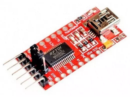 Преобразователь USB  UART на FT232RL, miniUSB, 6pin